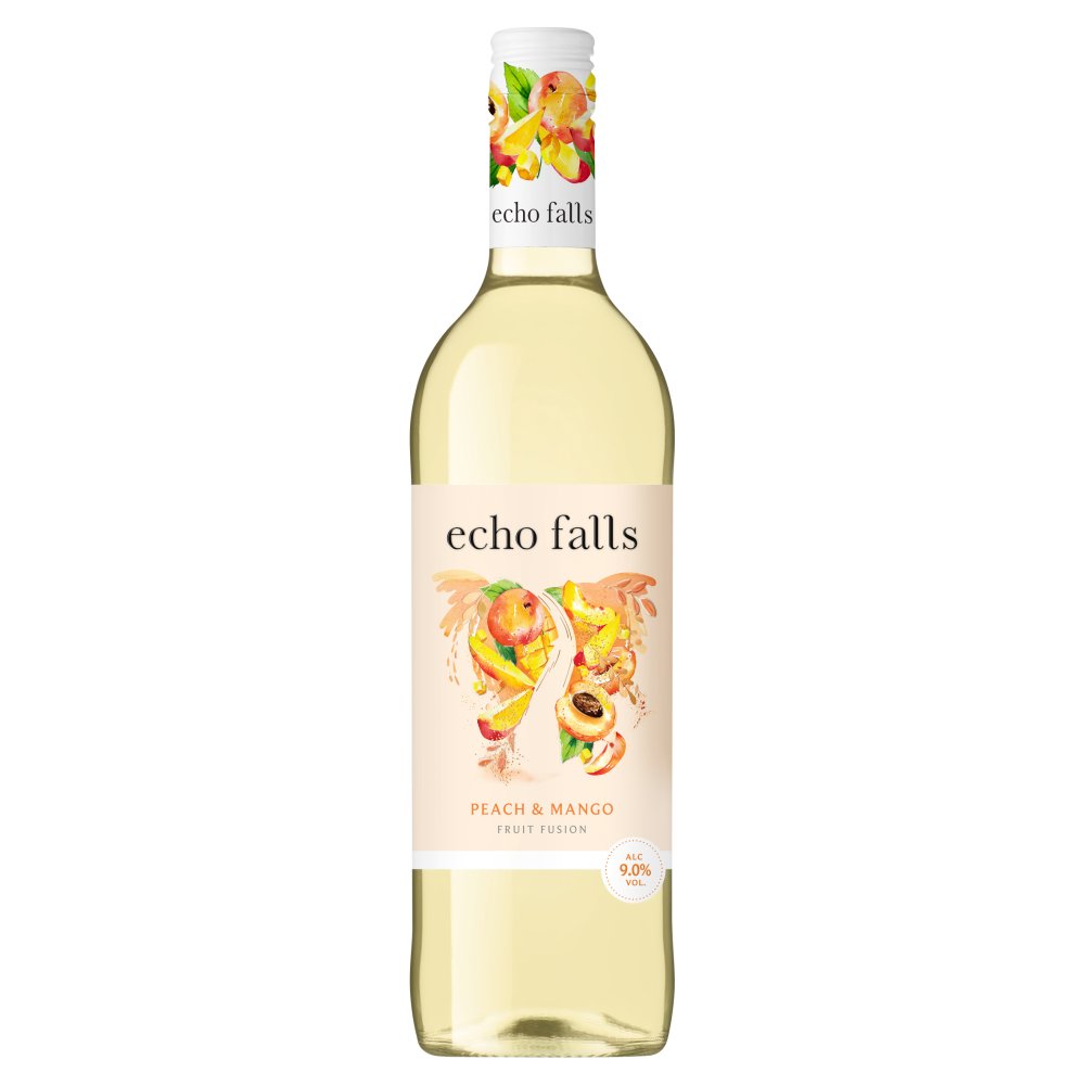 Echo Falls Fruit Fusion Peach & Mango 75cl