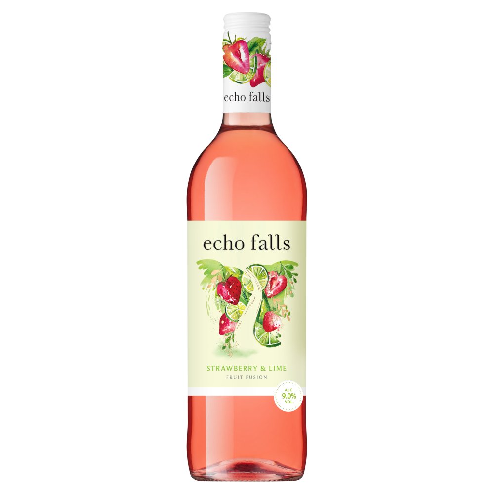 Echo Falls Fruit Fusion Strawberry & Lime 75cl