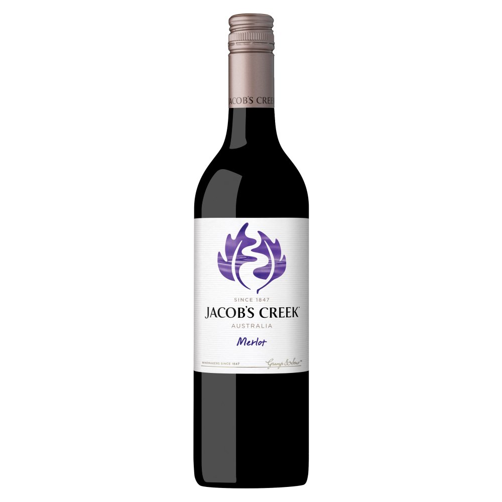 Jacob's Creek Merlot Red Wine 75cl