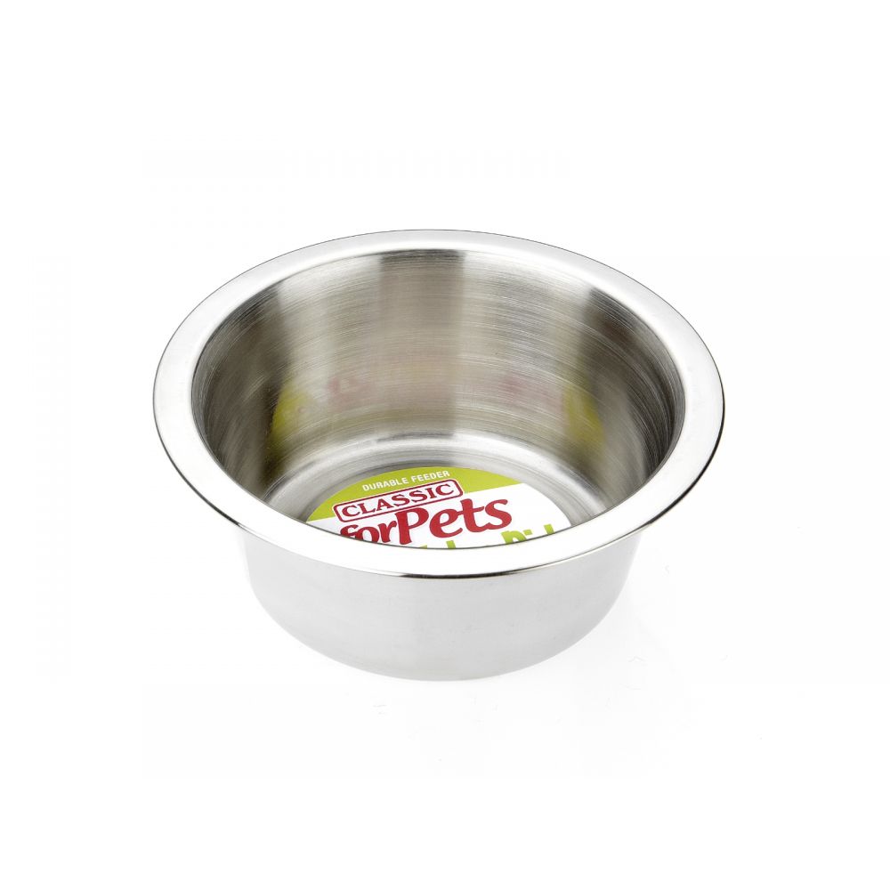 Classic Stainless Steel Dog Dish