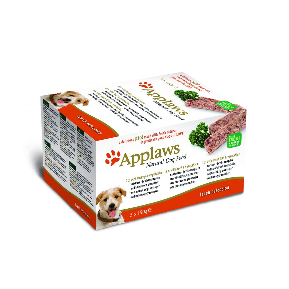 Applaws Dog Pate Fresh Selection Multipack 5 Pack