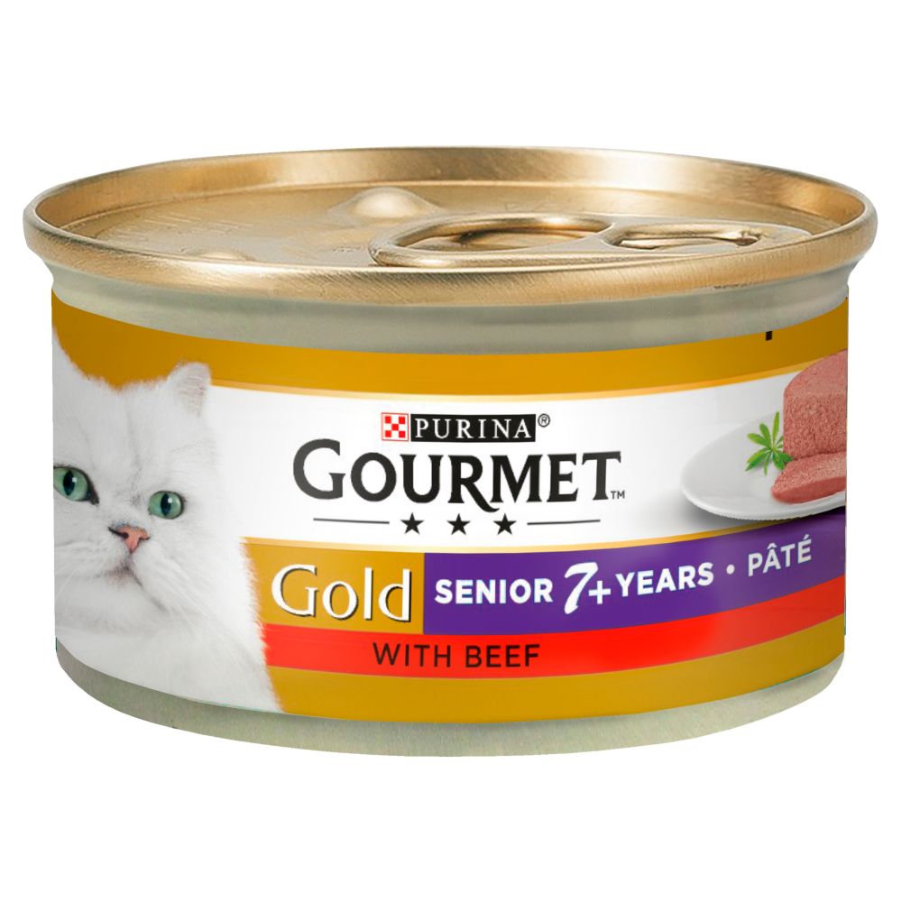 Gourmet Gold Senior Pate with Beef 12 pack