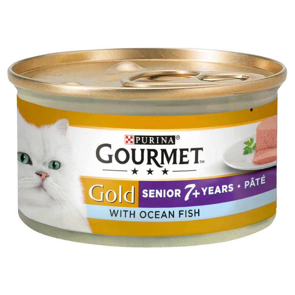 Gourmet Gold Senior Pate with Ocean Fish 12 pack