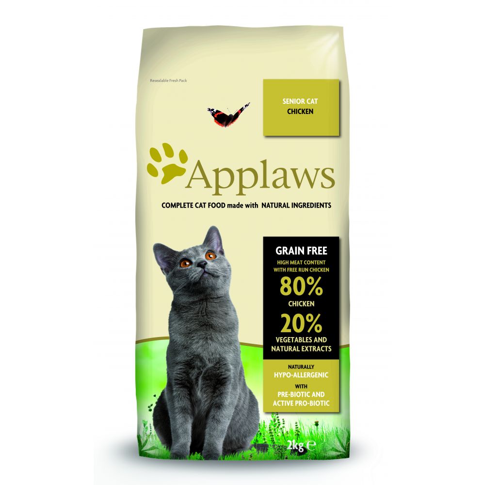 Applaws Natural Complete Senior Chicken Dry Cat Food - 2kg