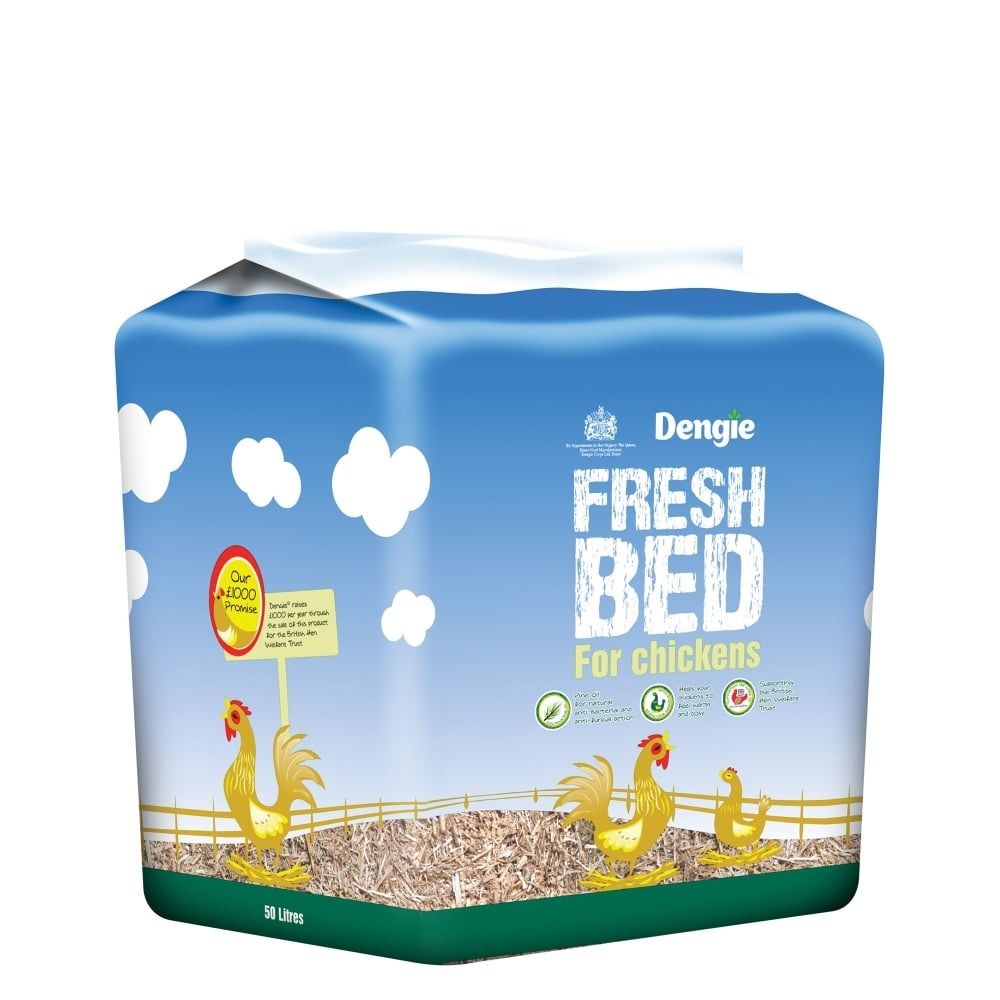 Dengie Fresh Bedding for Chickens / Poultry - 100l