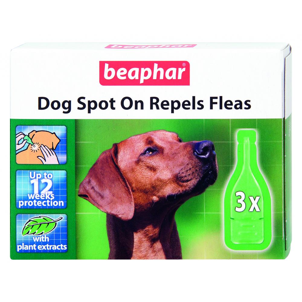 Beaphar Dog Spot On Repels Fleas