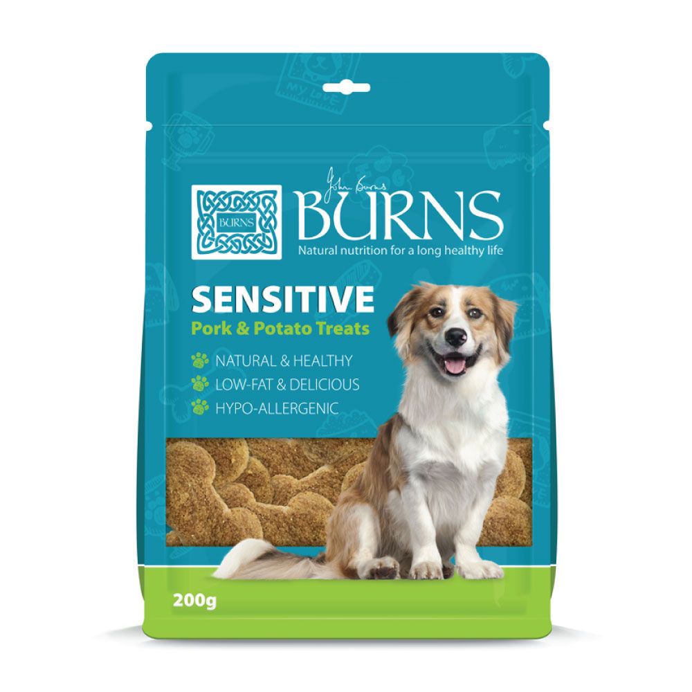 Burns Treat Sensitive Pork Dog Treats