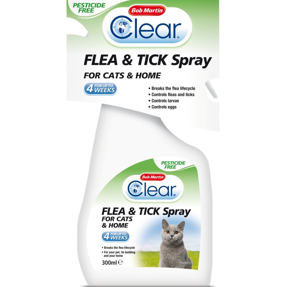 Bob Martin FleaClear Flea & Tick Spray Cat & Home