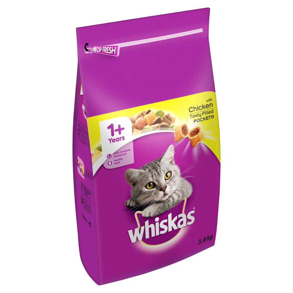 Whiskas 1+ Cat Complete Dry with Chicken