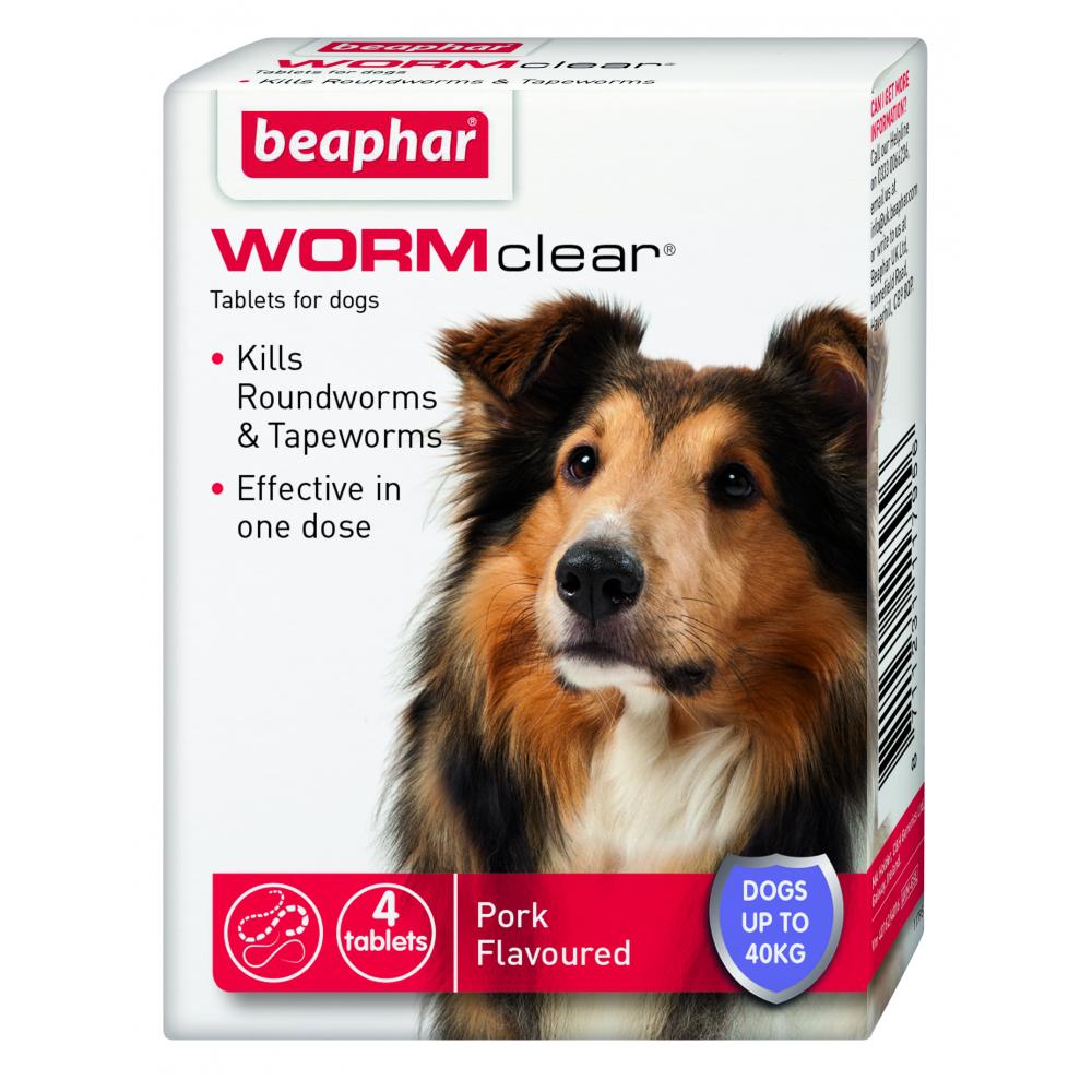 WORMclear Dog Up To 40kg