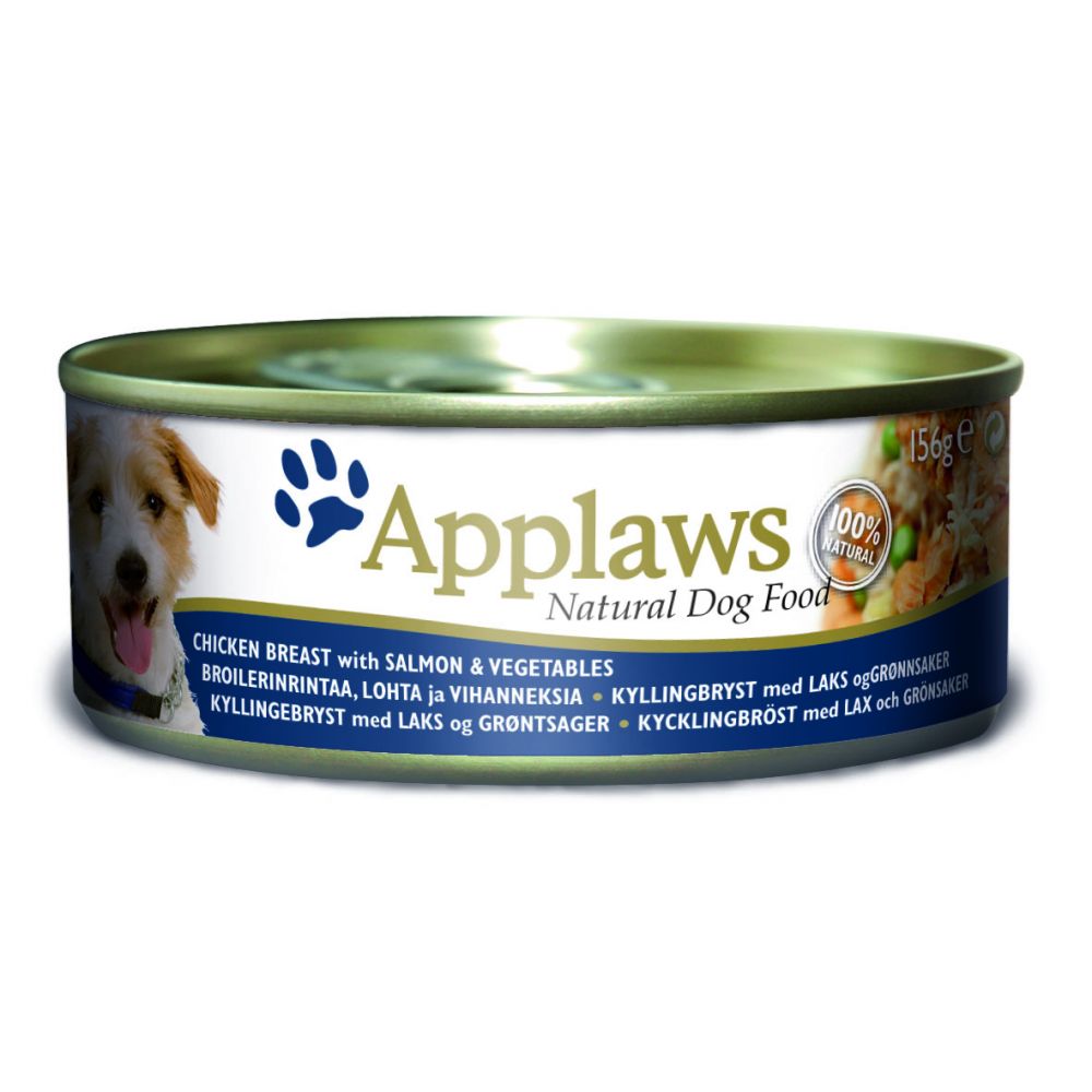 Applaws Dog Chicken & Salmon 12 pack