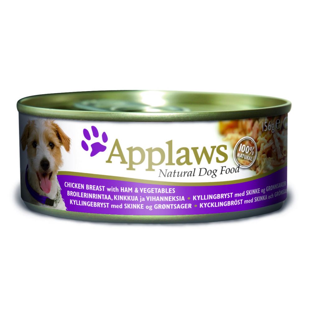 Applaws Dog Chicken & Ham 12 pack