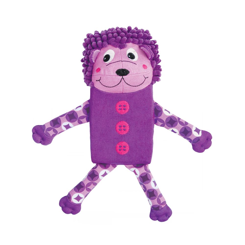 KONG Zillowz Hedgehog Purple