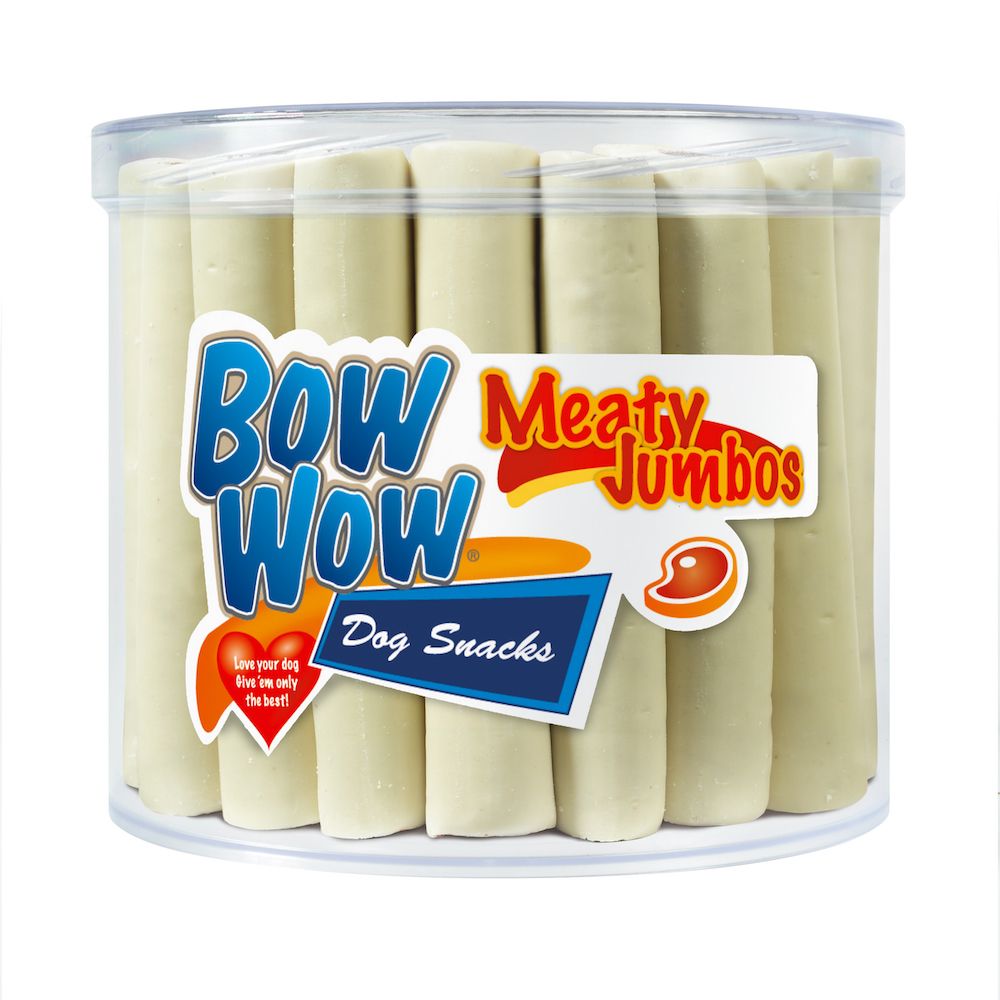 Bow Wow Jumbo Meaty Meat Rolls