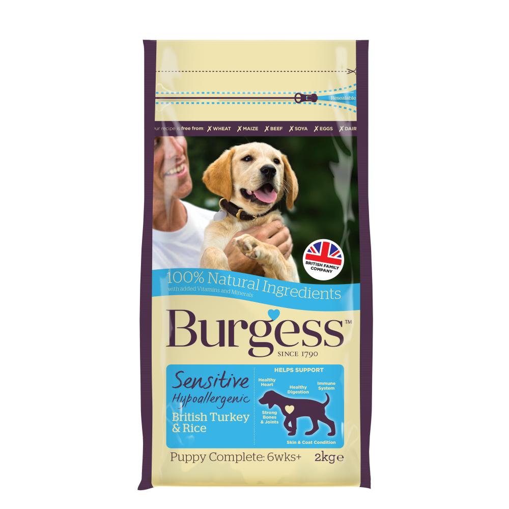 Burgess Sensitive Puppy Turkey & Rice