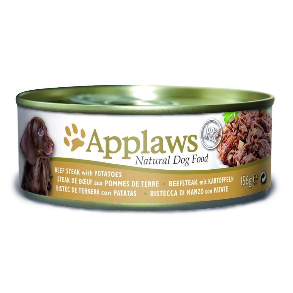 Applaws Dog Beef Steak & Potato 12 pack
