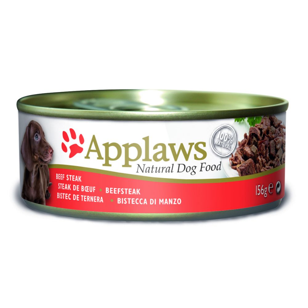 Applaws Dog Beef Steak 12 pack