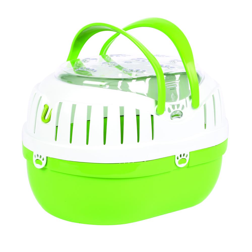 Happy Pet Small Animal Carrier Green - 26cm