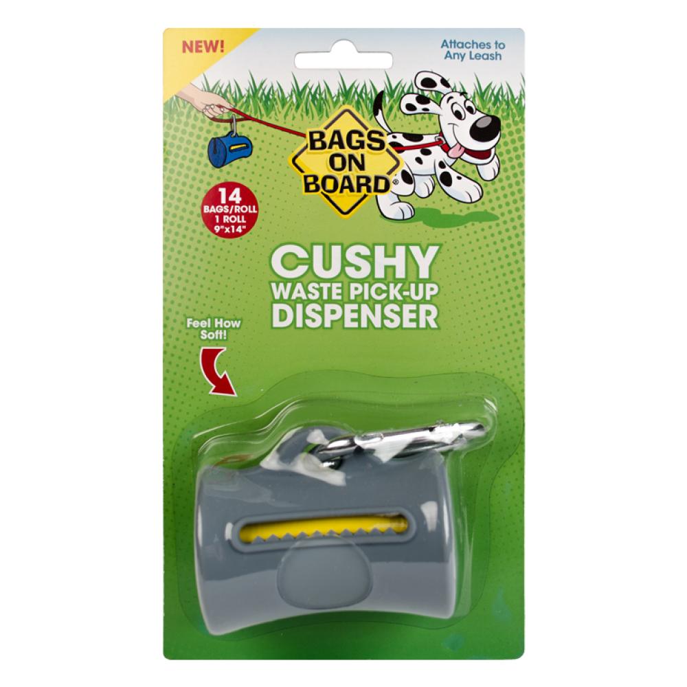 Bags On Board Dog Poo Bags Cushy Dispenser (+14 Bag)