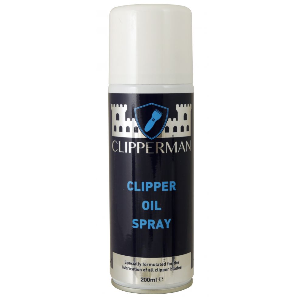 Clipperman Clipper Oil Spray Lubricant for Trimmers & Blades - 200ml