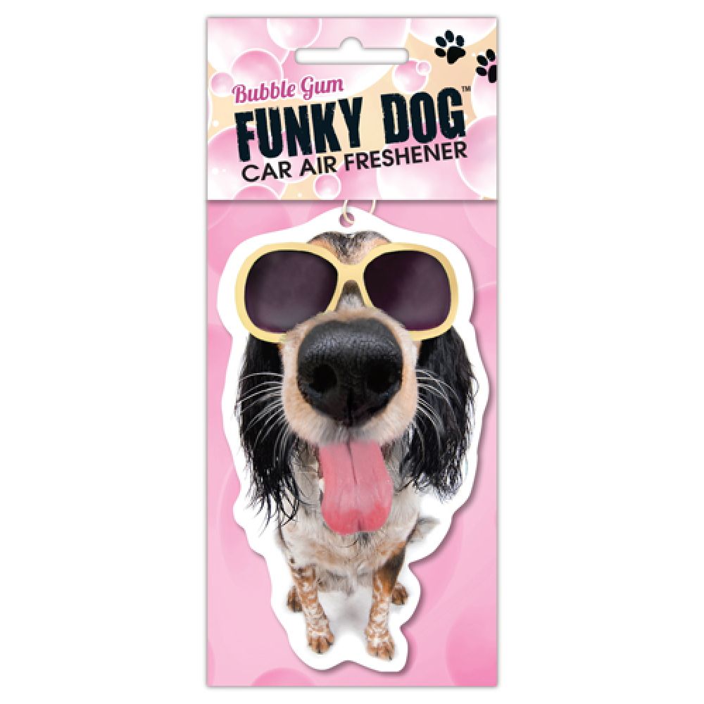Funky Dog Air Freshner Bubblegum