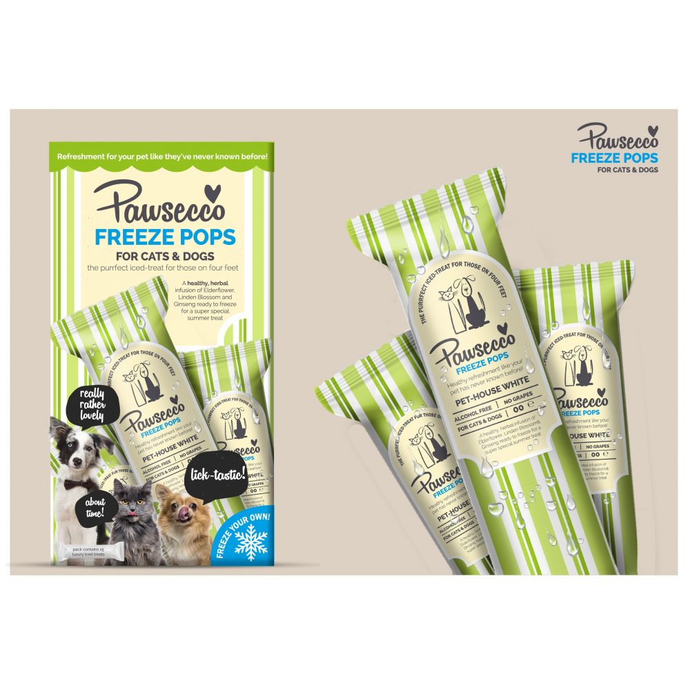 Woof & Brew Pawsecco Freeze Pops