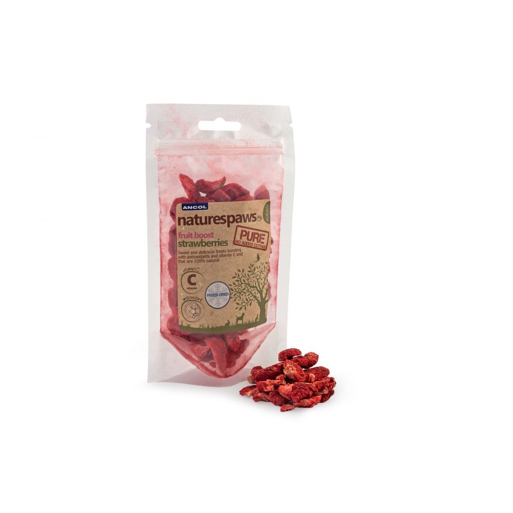Ancol Natures Paws Dried Strawberry