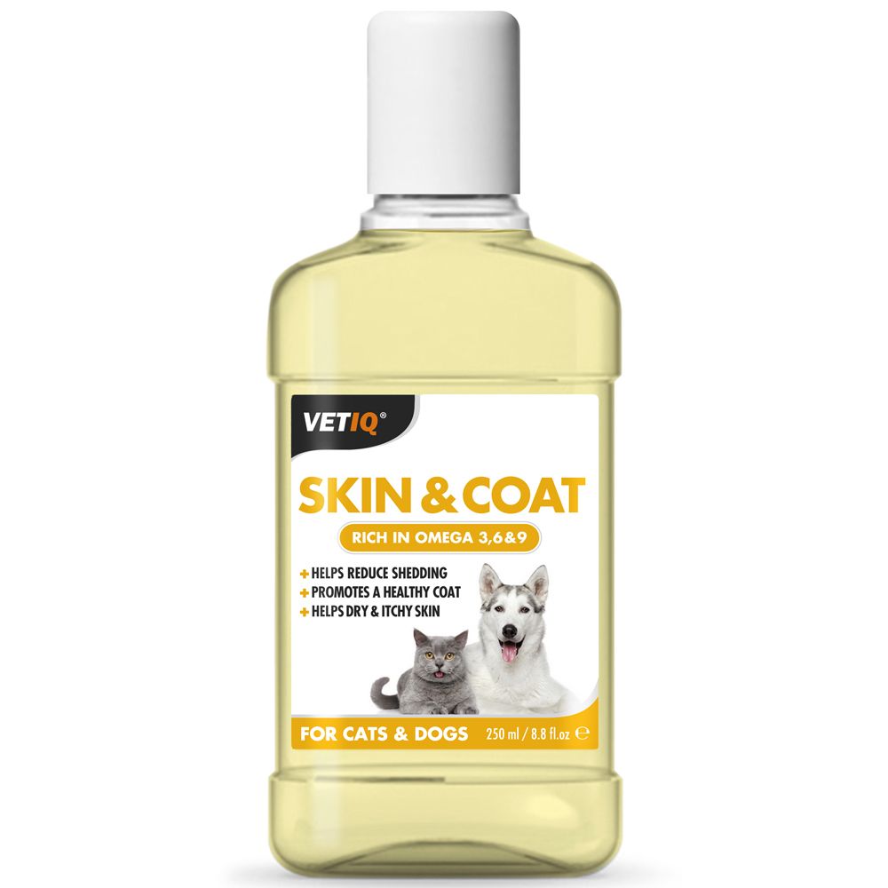 VETIQ Skin & Coat Oil for Cats and Dogs