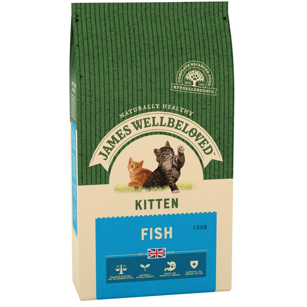 JAMES WELLBELOVED Kitten Fish & Rice 