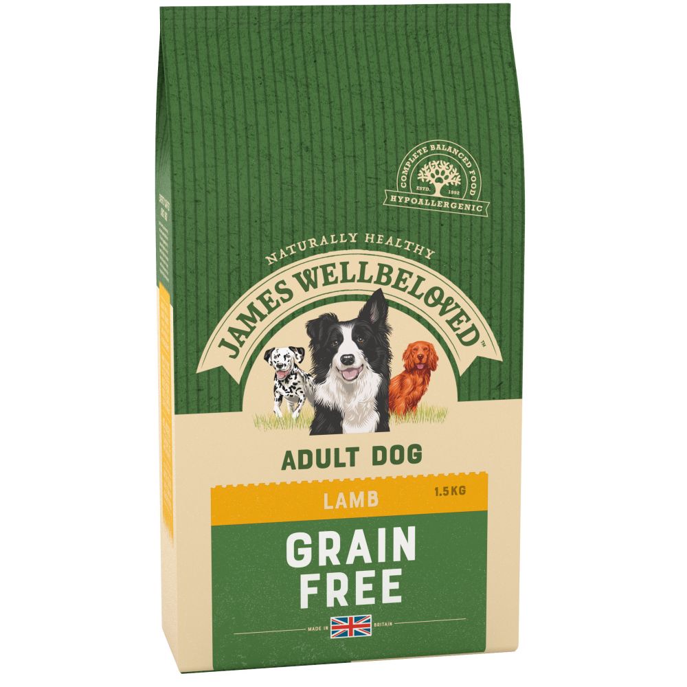 JAMES WELLBELOVED Dog Food Grain Free Lamb Adult Maintenance