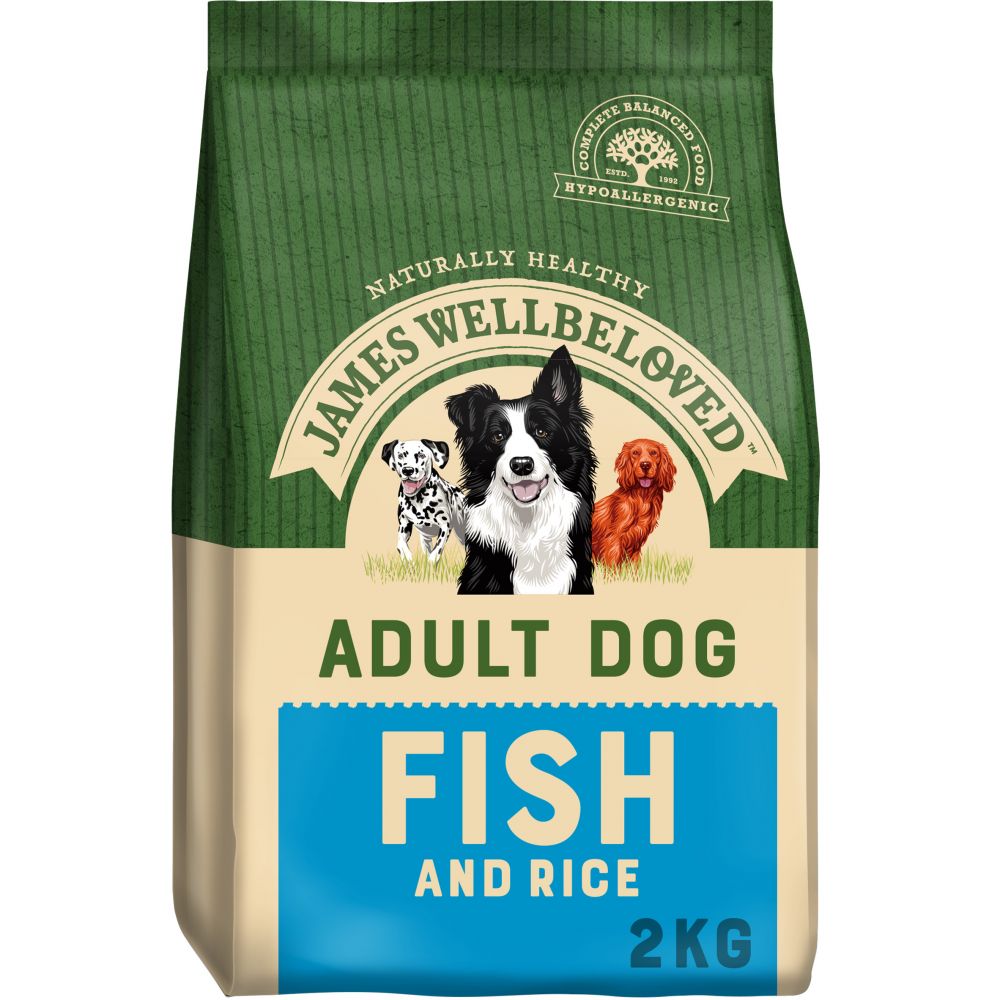 James Wellbeloved Adult Dog Food Fish & Rice