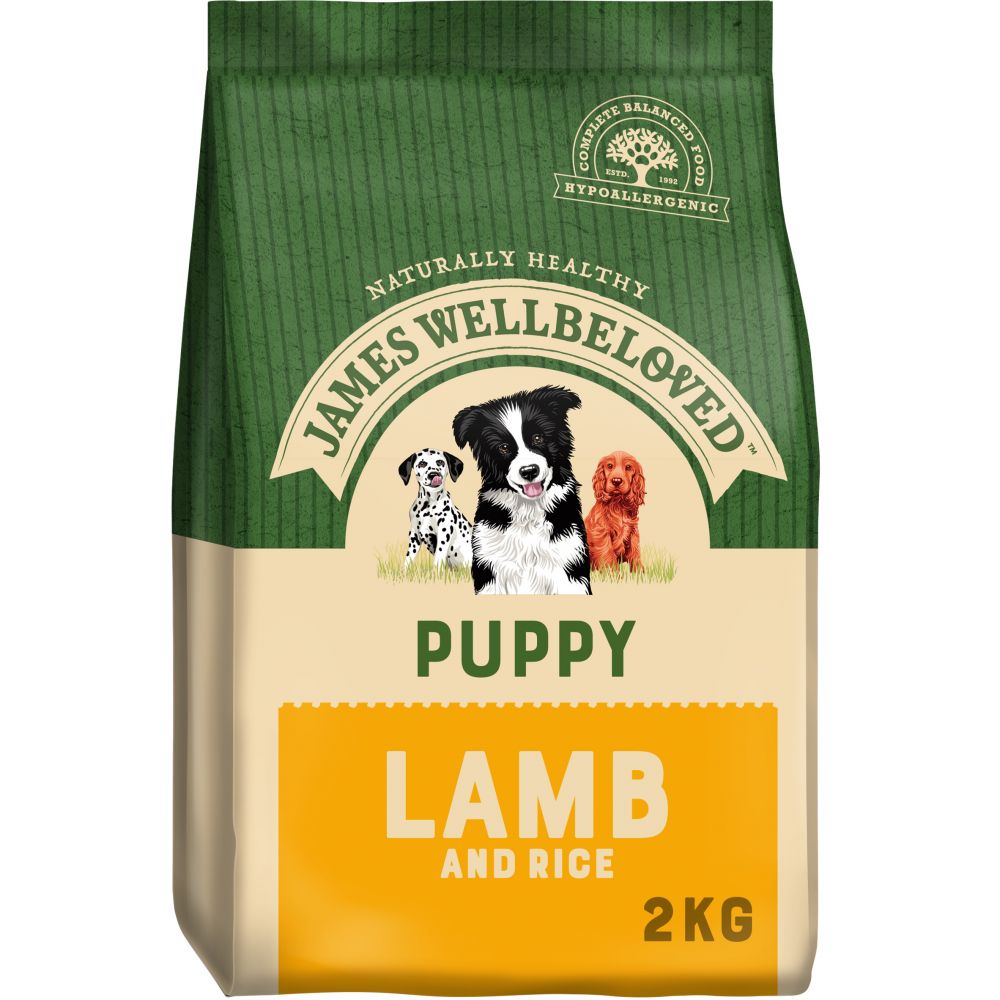 James Wellbeloved Dog Puppy Food Lamb & Rice