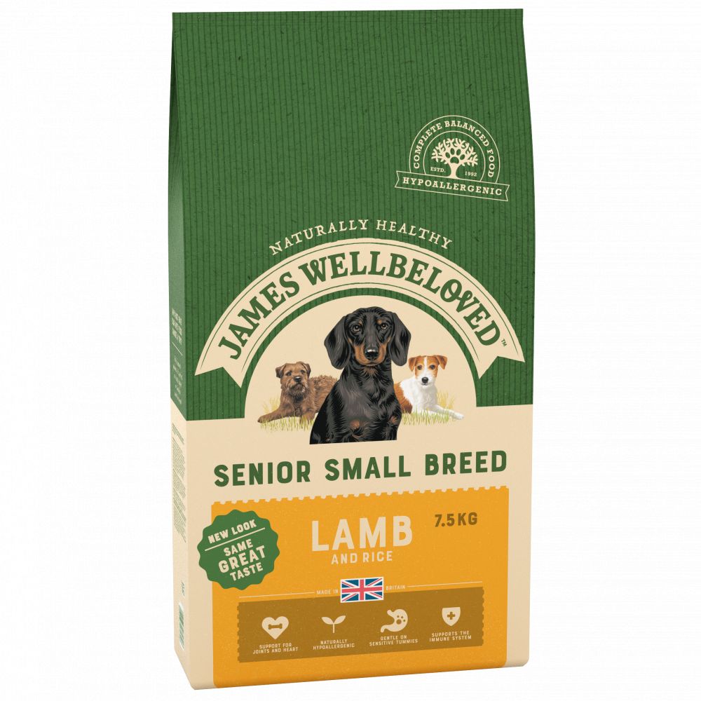 James Wellbeloved Dog Senior Small Breed Lamb & Rice