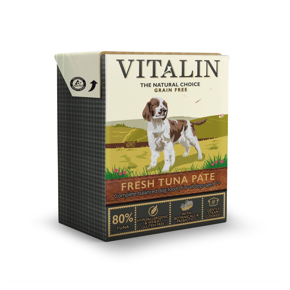 Vitalin Adult Grain Free Tuna Pate 12 Pack