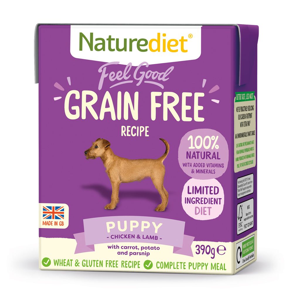 Naturediet Feel Good Grain Free Puppy 18 x 390g