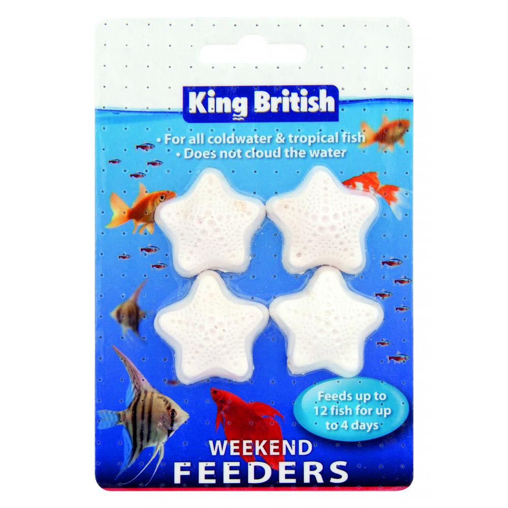King British 4 day Weekend Fish Feeders 4 x 3g
