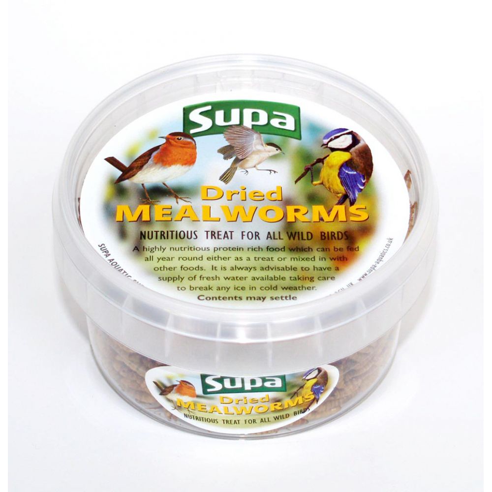 Supa Dried Mealworms - various pack sizes