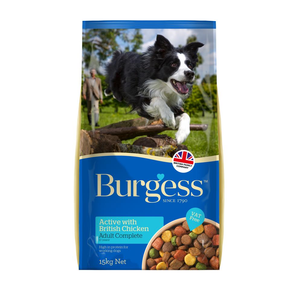 Burgess Active Dog Chicken and Beef