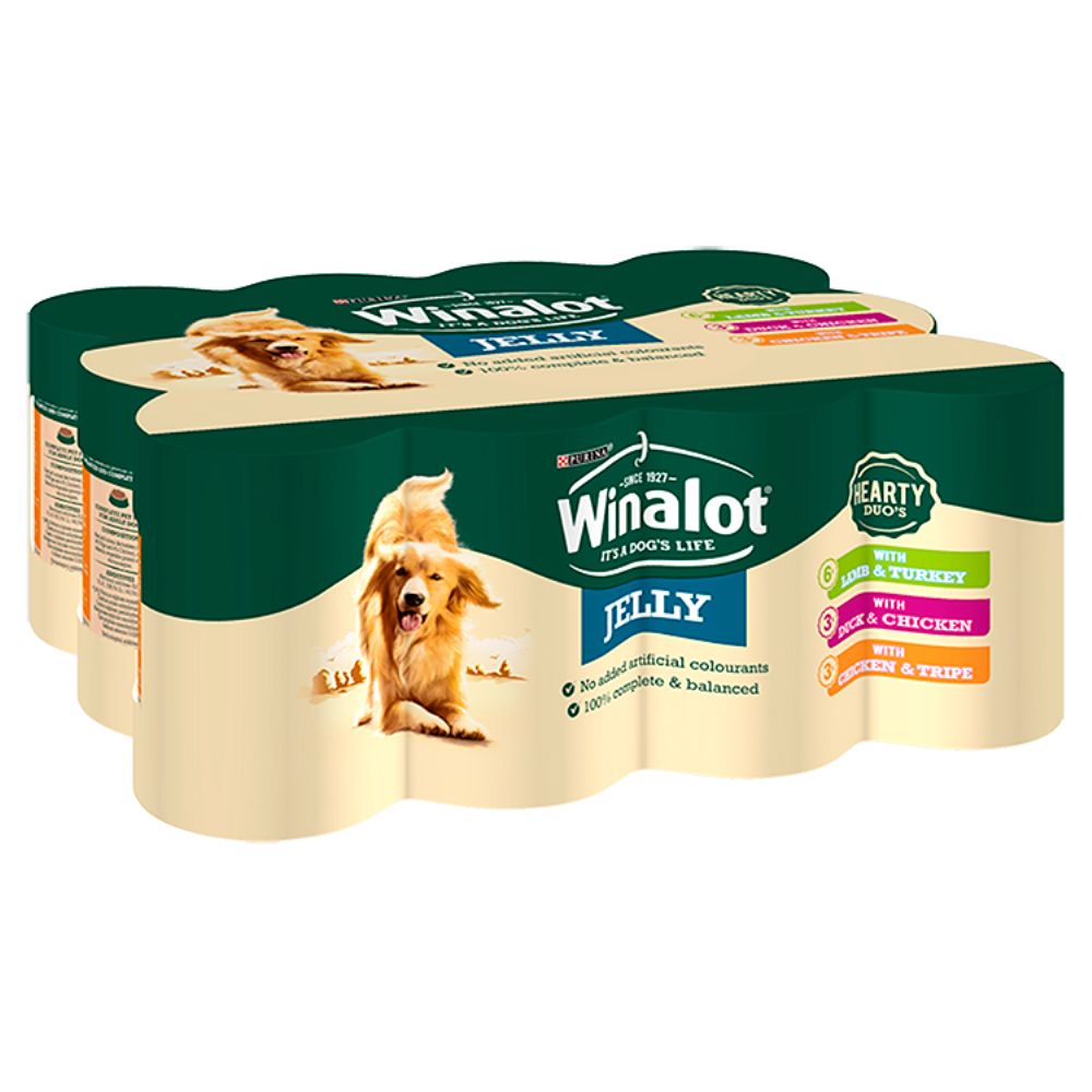 Winalot Mixed Variety In Jelly 12 x 400g Pack