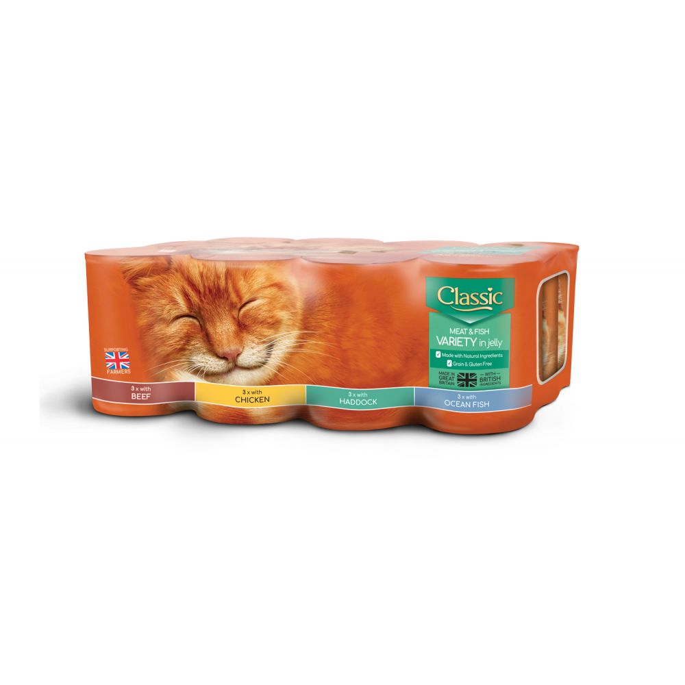 Butcher's Classic Cat Variety 12 Pack 