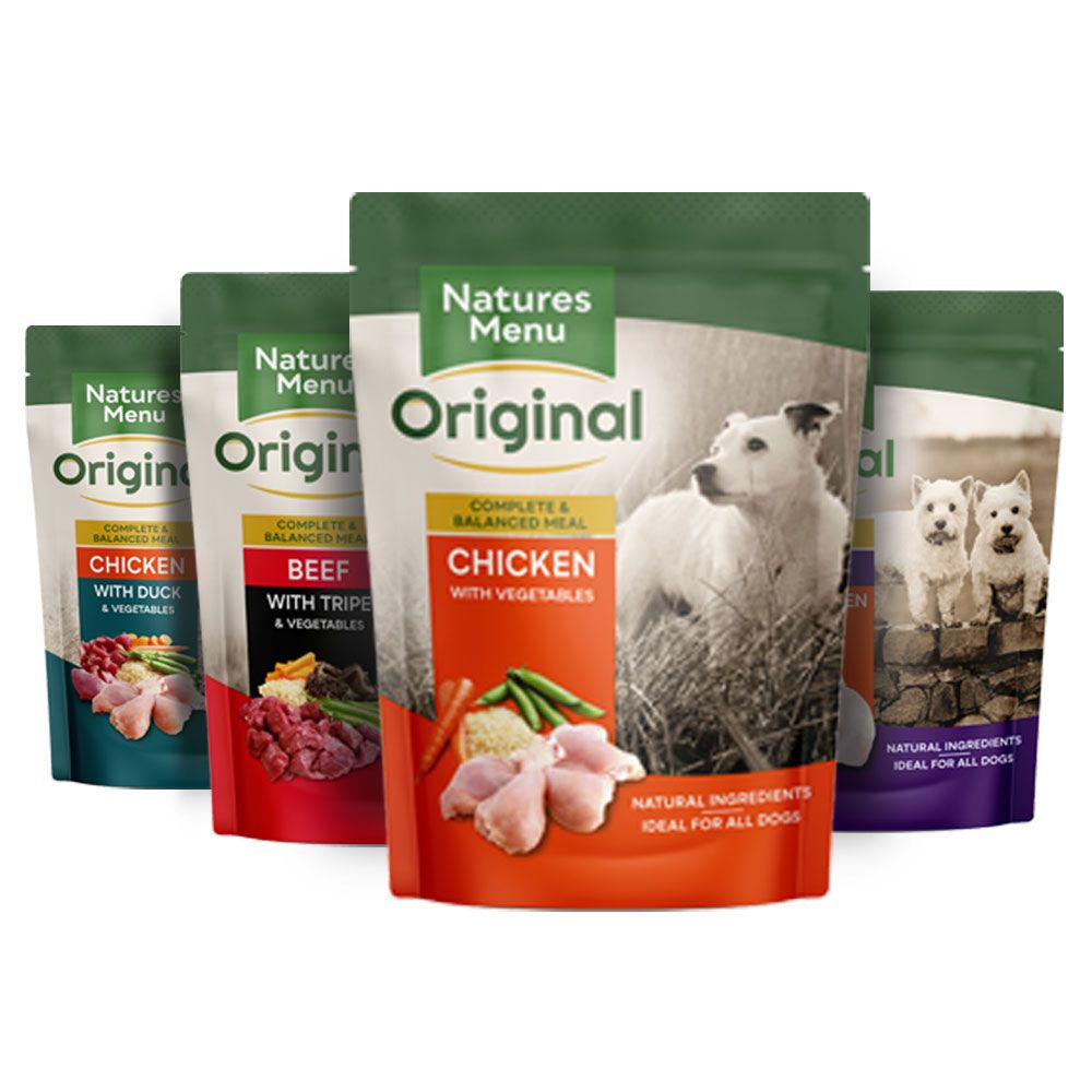 Natures Menu Multipack Complete Dog Pouches 8 pack