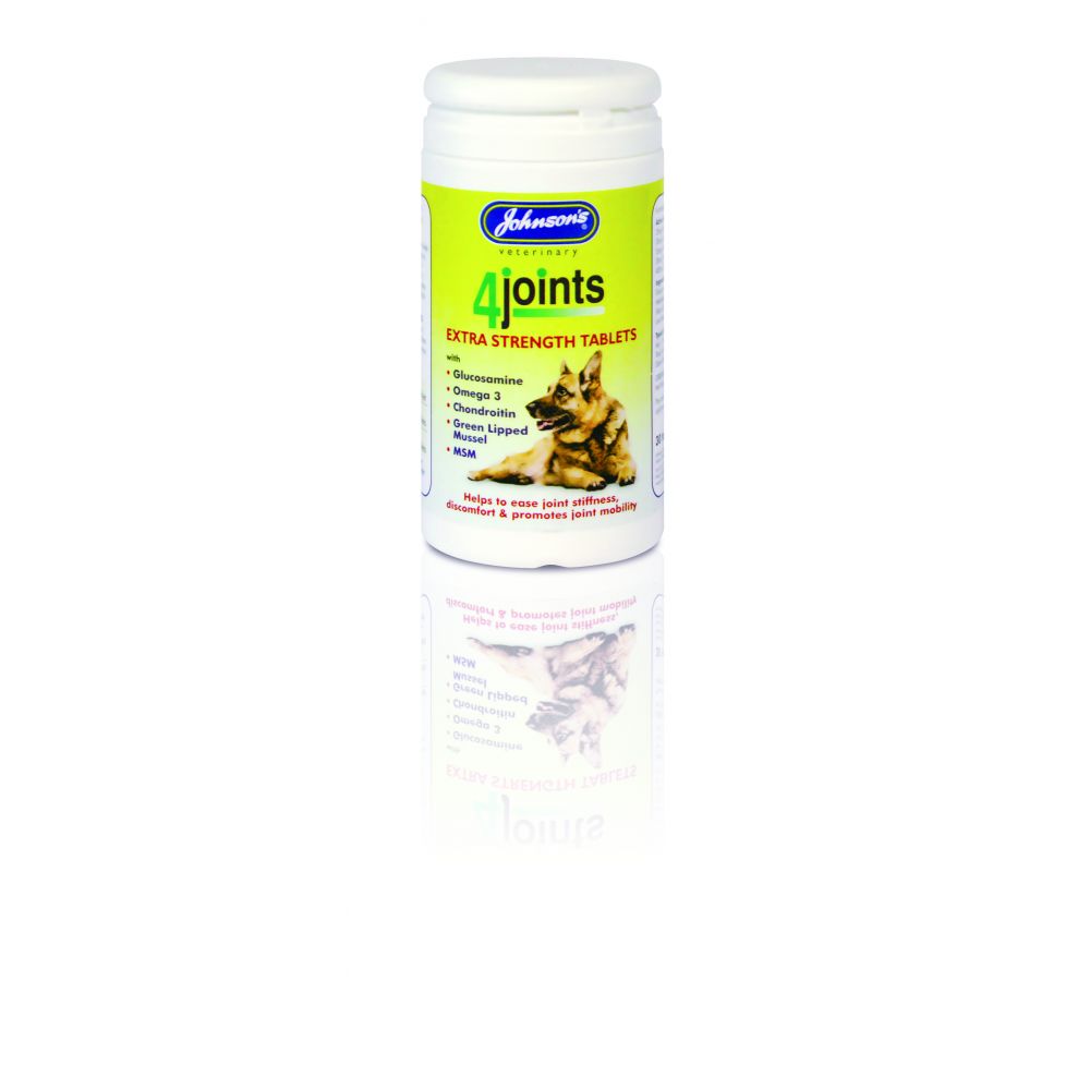 Johnson's 4 Joints - Extra Strength Tablets for Cats and Dogs
