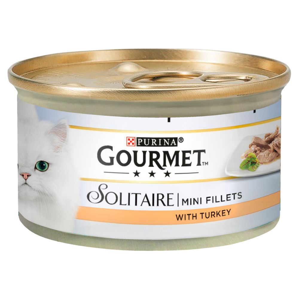 Gourmet Solitaire Premium Fillets with Turkey 12 pack