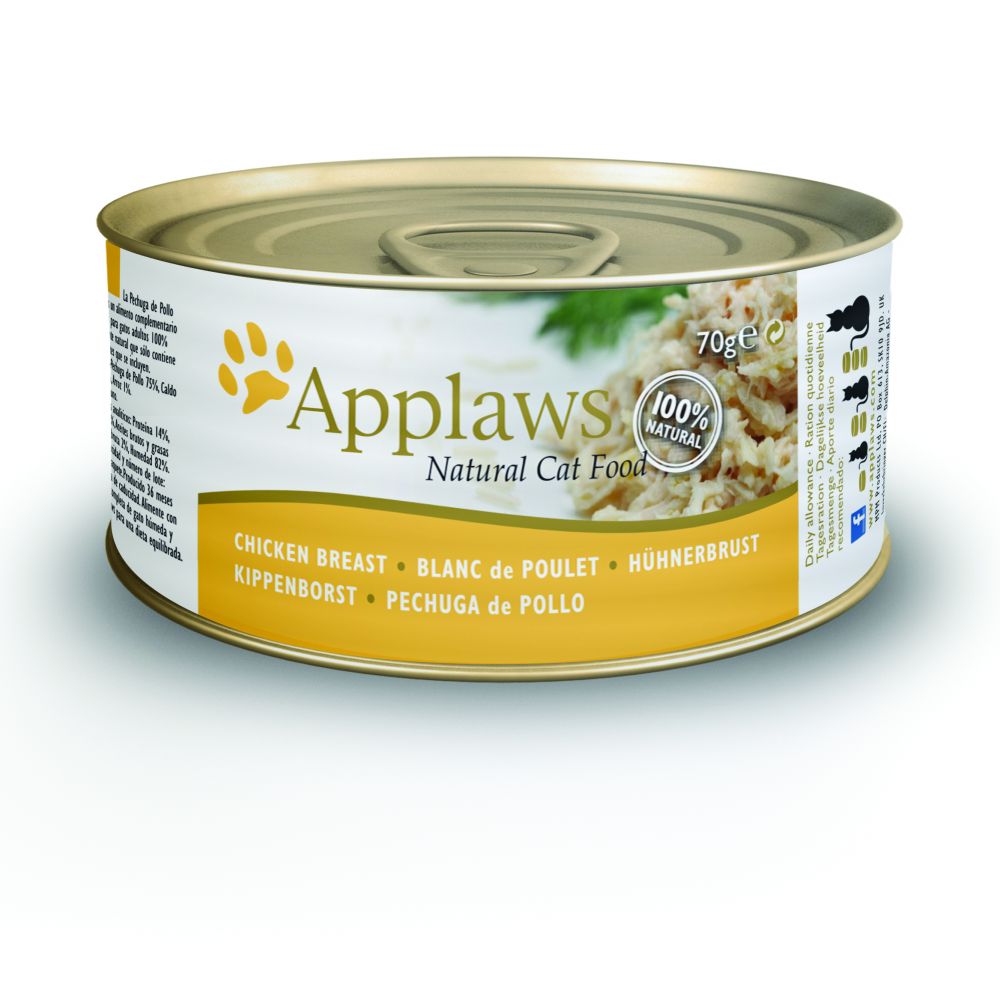 Applaws Cat Chicken Breast 24x70g pack