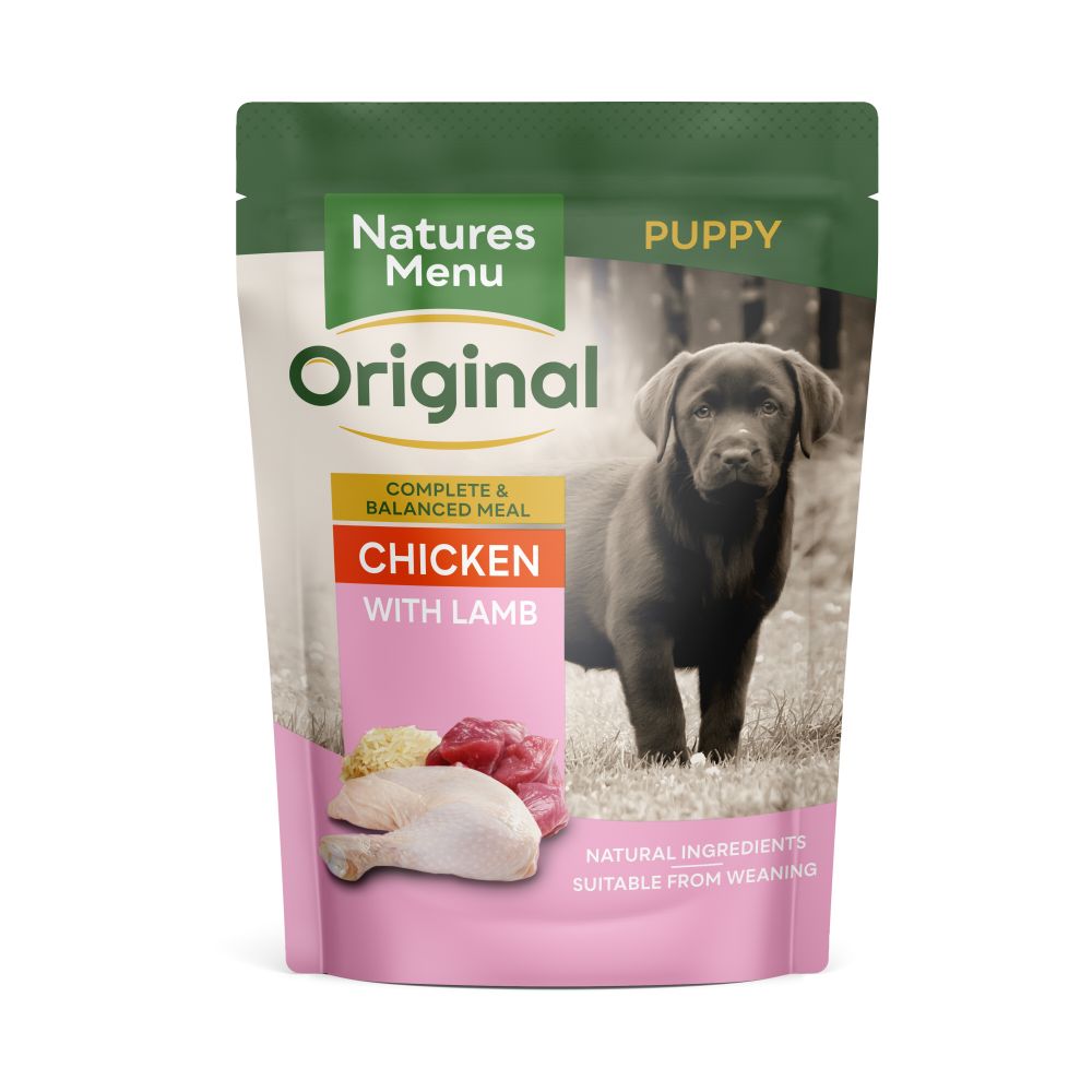 Natures Menu Original Puppy Chicken with Lamb 8 pack