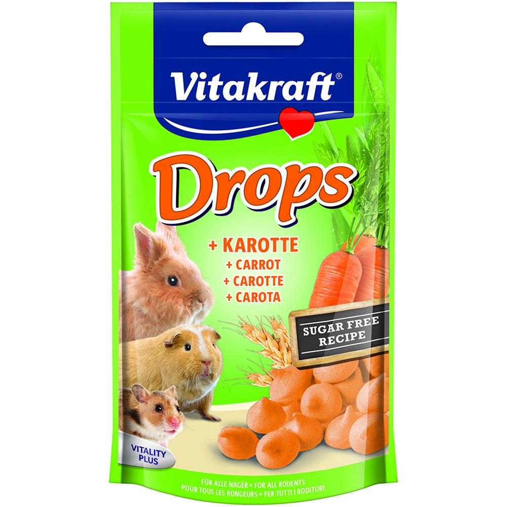 Vitakraft Small Animal Drops Carrot for small animals