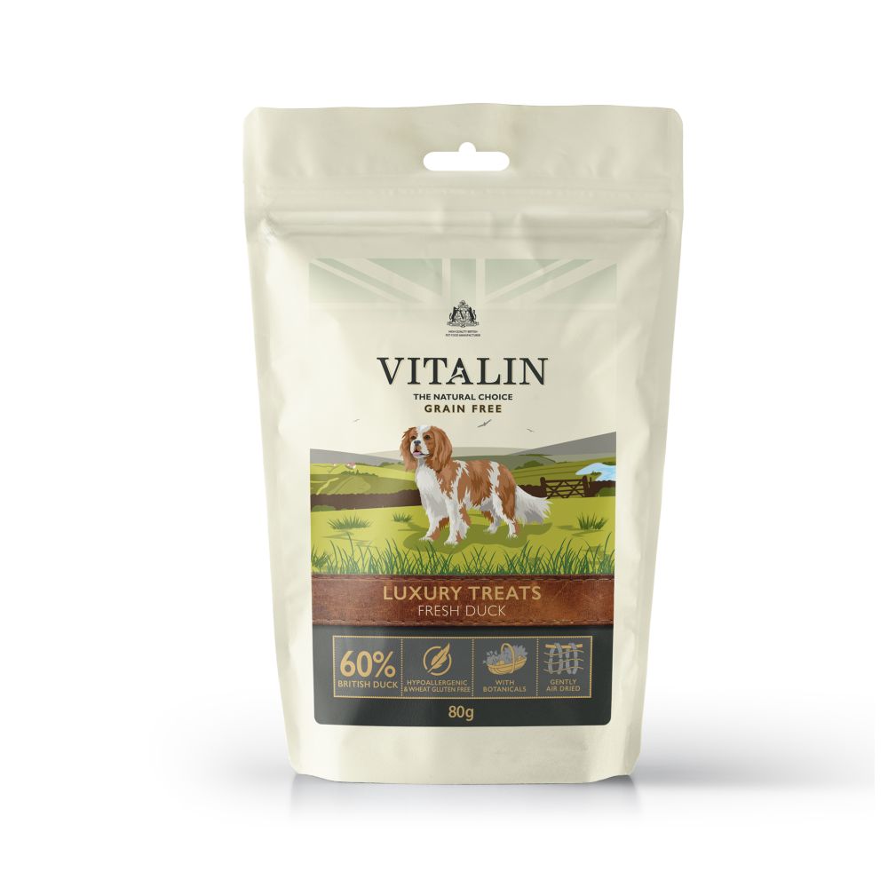 Vitalin Natural 60% Fresh Duck Treats