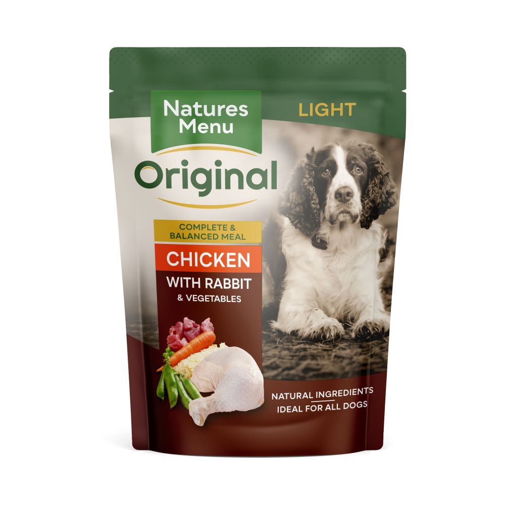 Natures Menu Original Light Chicken with Rabbit & Vegetables 8 pack