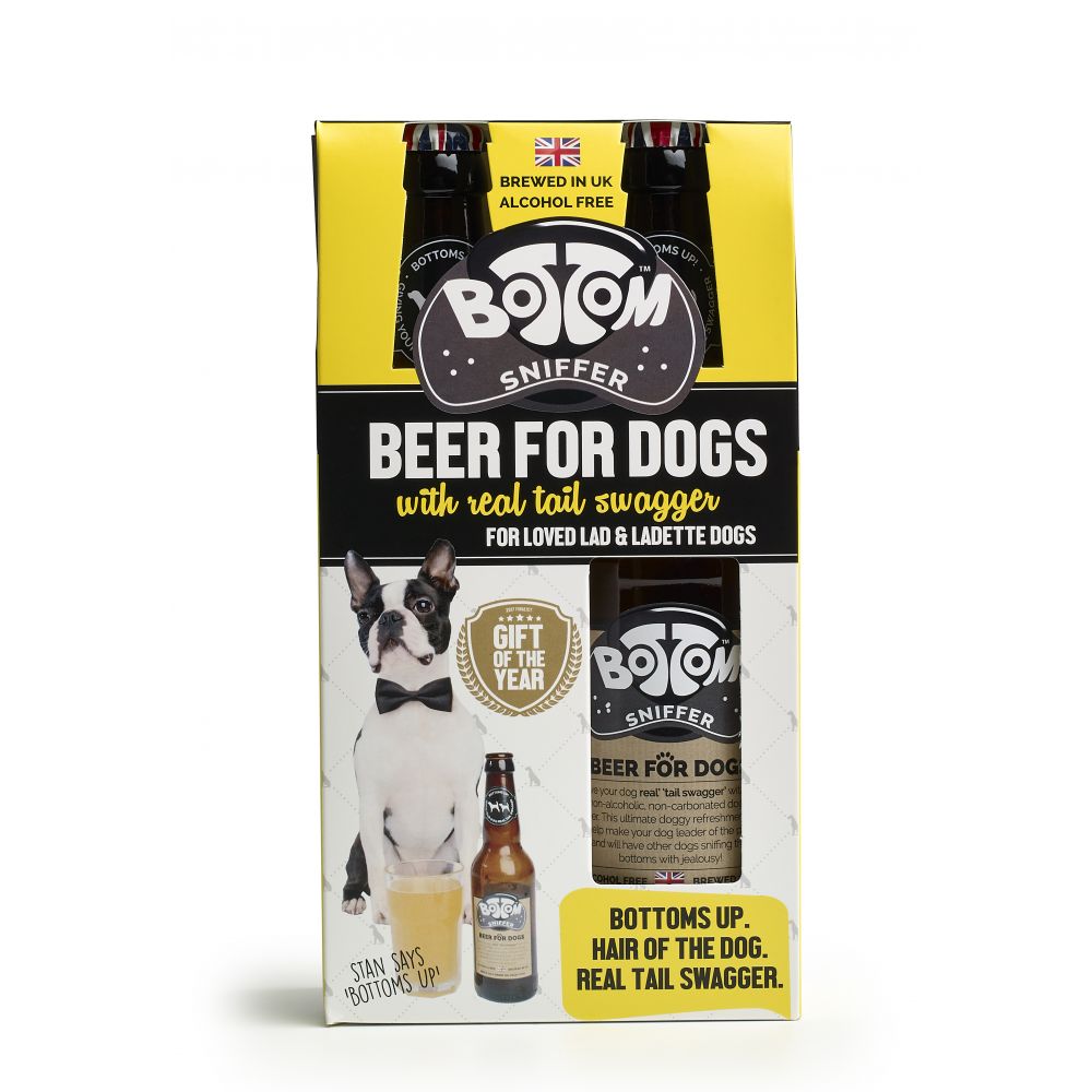 Woof & Brew Bottom Sniffer Beer Gift