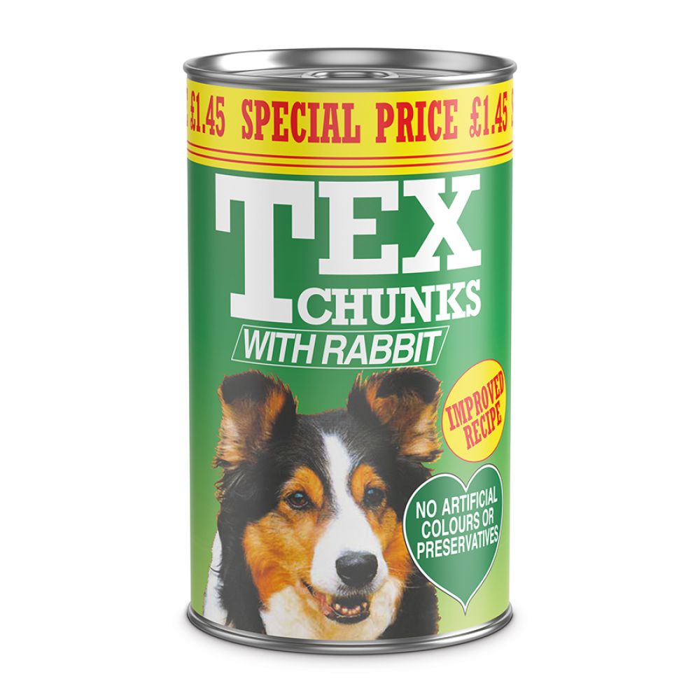 Tex Rabbit 6 x 1.2kg Special Price £1.45 per tin